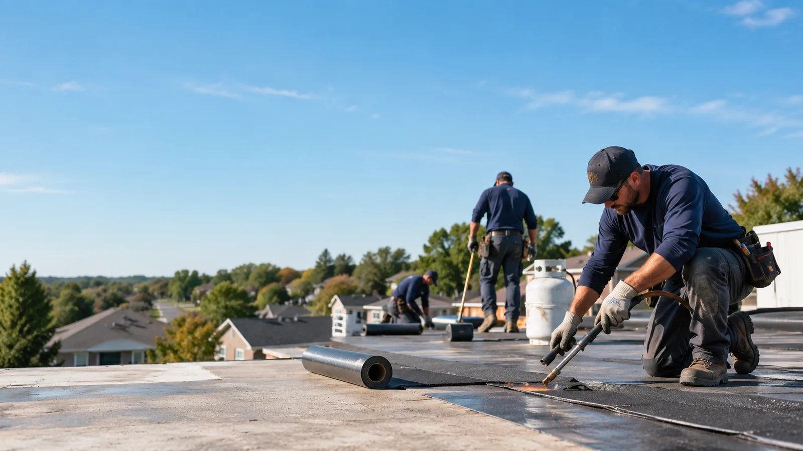Flat Roof Leak Repair providers in Dowell, IL